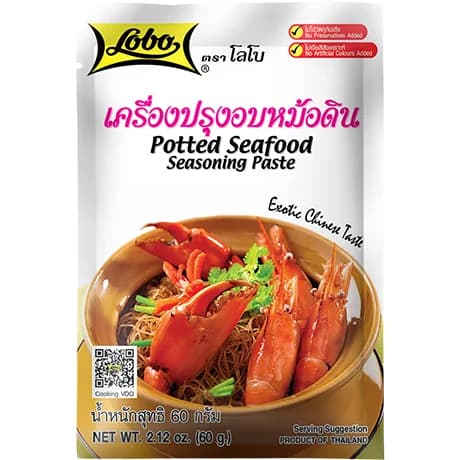 Potted seafood seasoning paste